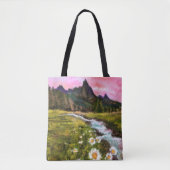 Tote Bag Spring Landscape - Flowering (Devant)