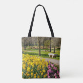 Tote Bag Spring Season Flower Garden (Dos)