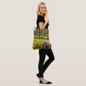 Tote Bag Spring Season Flower Garden (Sur le modèle)