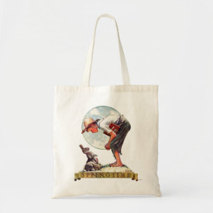 Tote Bag Springtime, garçon 1935 avec le lapin