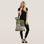 Tote Bag Springtime, Impressionist Portrait, Claude Monet (Sur le modèle)