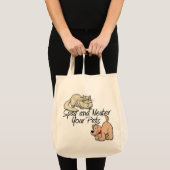 Tote Bag Spy and Neuter Your Pets (Devant (produit))