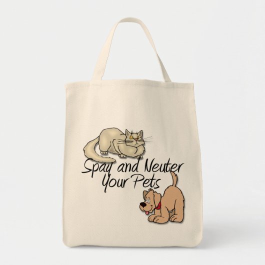 Tote Bag Spy and Neuter Your Pets (Devant)