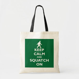 Tote Bag Squatch dessus