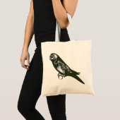 Tote Bag Squelette de Budgie (Devant (produit))