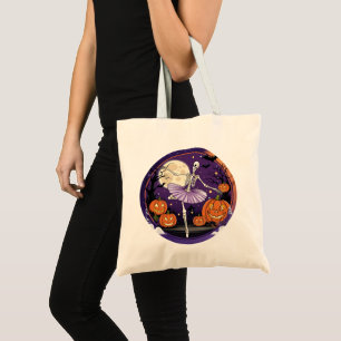 Tote Bag Squelette de danse d'Halloween, meilleur cadeau d'