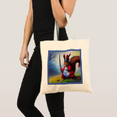 Tote Bag Squirrel Samurai (Devant (produit))