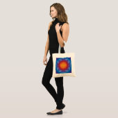 TOTE BAG SRI YANTRA - FLAMME (Devant (modèle))