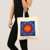 TOTE BAG SRI YANTRA - FLAMME (Devant (produit))