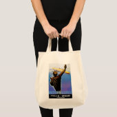 Tote Bag ss Rex en passant Statue de la Liberté (Devant (produit))