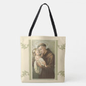Tote Bag St Anthony de bébé Jésus de Padoue (Devant)