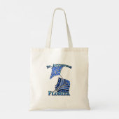 Tote Bag St. Augustine Florida Tribal de vacances Stingray (Dos)