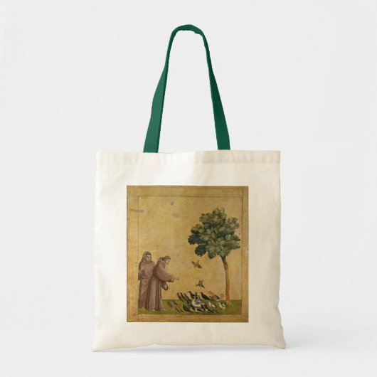 Tote Bag St Francis d'Assisi prêchant aux oiseaux (Devant)