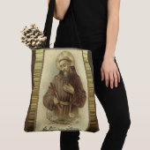 Tote Bag St Francis du saint patron d'Assisi des animaux (De près)