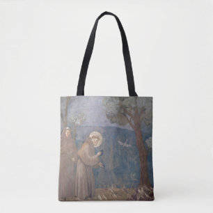 Tote Bag St Francis prêchant aux oiseaux, 1297-99