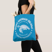Tote Bag St George Island (tortue de mer) (De près)