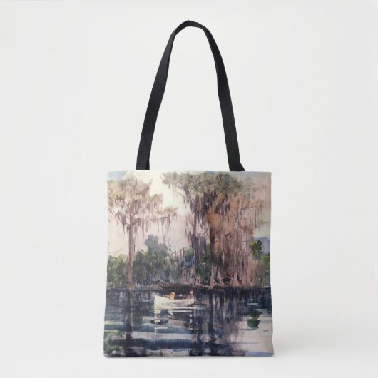 Tote Bag St. John's River, Floride par Winslow Homer (Devant)