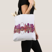 Tote Bag St. Louis Missouri Skyline (De près)