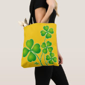 Tote Bag St. Patrick's Day Clover / Shamrocks + vos idées (De près)