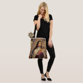 Tote Bag St Therese de l'enfant Jésus peu de fleur (Sur le modèle)