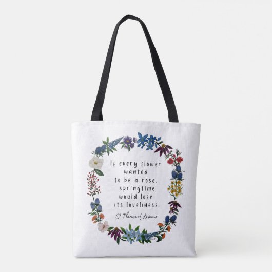 Tote Bag St Thèrése Fourre-tout (Dos)