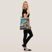Tote Bag St. Thomas - Collage photo Pittoresque (Sur le modèle)