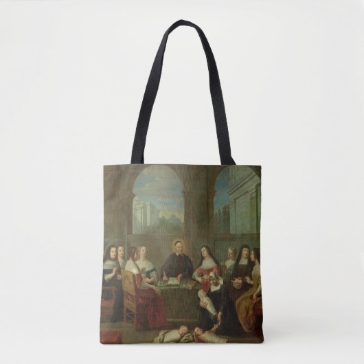 Tote Bag St Vincent de Paul et les soeurs de la charité (Devant)