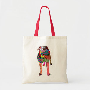 Tote Bag Staffordshire Bull Terrier - Patchwork