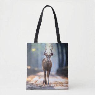 Tote Bag Stag Deer Animaux sauvages dans la rue