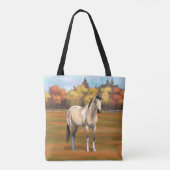 Tote Bag Staillion Cheval Pinto Dun Paint Buckskin (Dos)