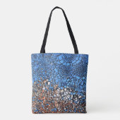 Tote Bag Stainverre look mosaïque abstrait (Dos)