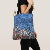 Tote Bag Stainverre look mosaïque abstrait (De près)