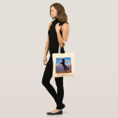 Tote Bag Stallion noir (Devant (modèle))