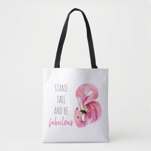 Tote Bag Stand Exotique Moderne Haut Et Être Fabuleux Flama (Devant)