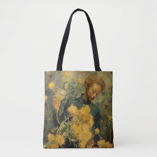 Tote Bag Star Thistle Honey (Devant)