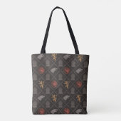 Tote Bag Stark, Lannister, Targaryen, Motif du Trône de fer (Dos)