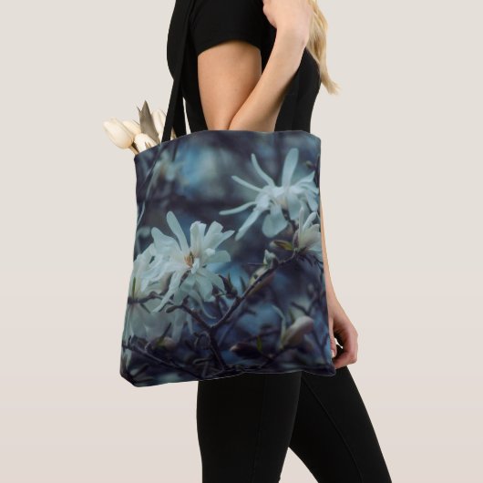 Tote Bag Starry Magnolia (De près)