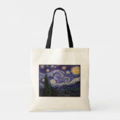 Tote Bag Starry Night, Van Gogh French Town Saint Remy Four (Dos)