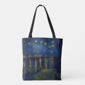 Tote Bag Starry Night, Vincent van Gogh (Dos)