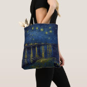 Tote Bag Starry Night, Vincent van Gogh (De près)