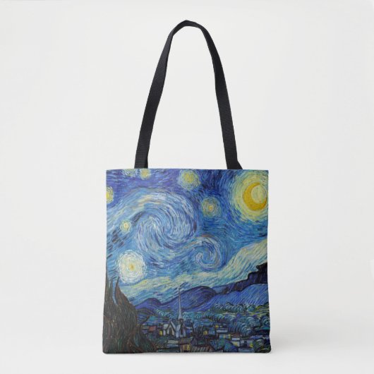 Tote Bag Starry Night, Vincent van Gogh (Devant)