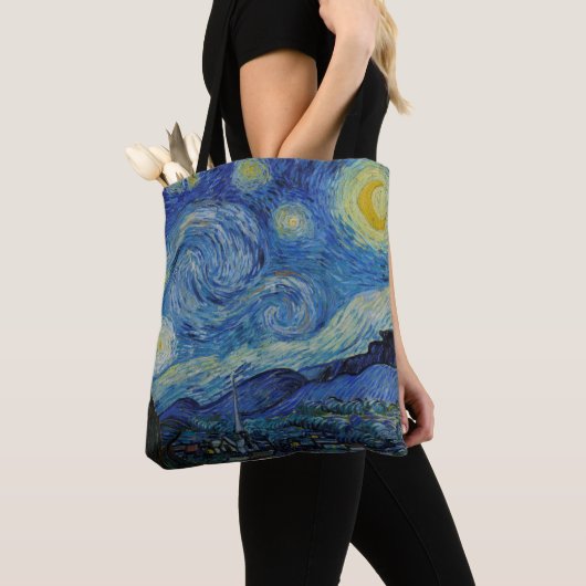 Tote Bag Starry, Starry Night (De près)