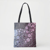 Tote Bag Stars orbs et cercles conception abstraite (Devant)