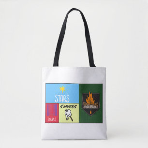 Tote Bag stars raypes'mores Camping américain