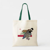 Tote Bag State Birdorable : Quail de Californie (Dos)