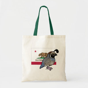 Tote Bag State Birdorable : Quail de Californie