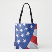 Tote Bag Station spatiale American Flag Earth Orbit (Devant)