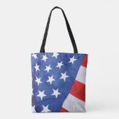 Tote Bag Station spatiale Drapeau américain Orbite terrestr (Dos)