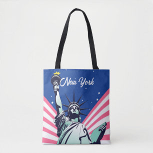 Tote Bag Statue américaine de la Liberté New York NYC