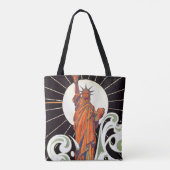 Tote Bag Statue de la liberté (Dos)